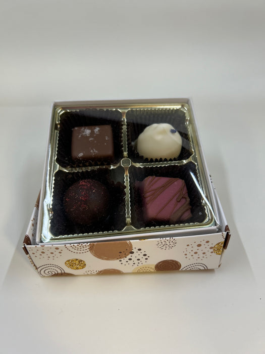 4 Piece Chocolates Box