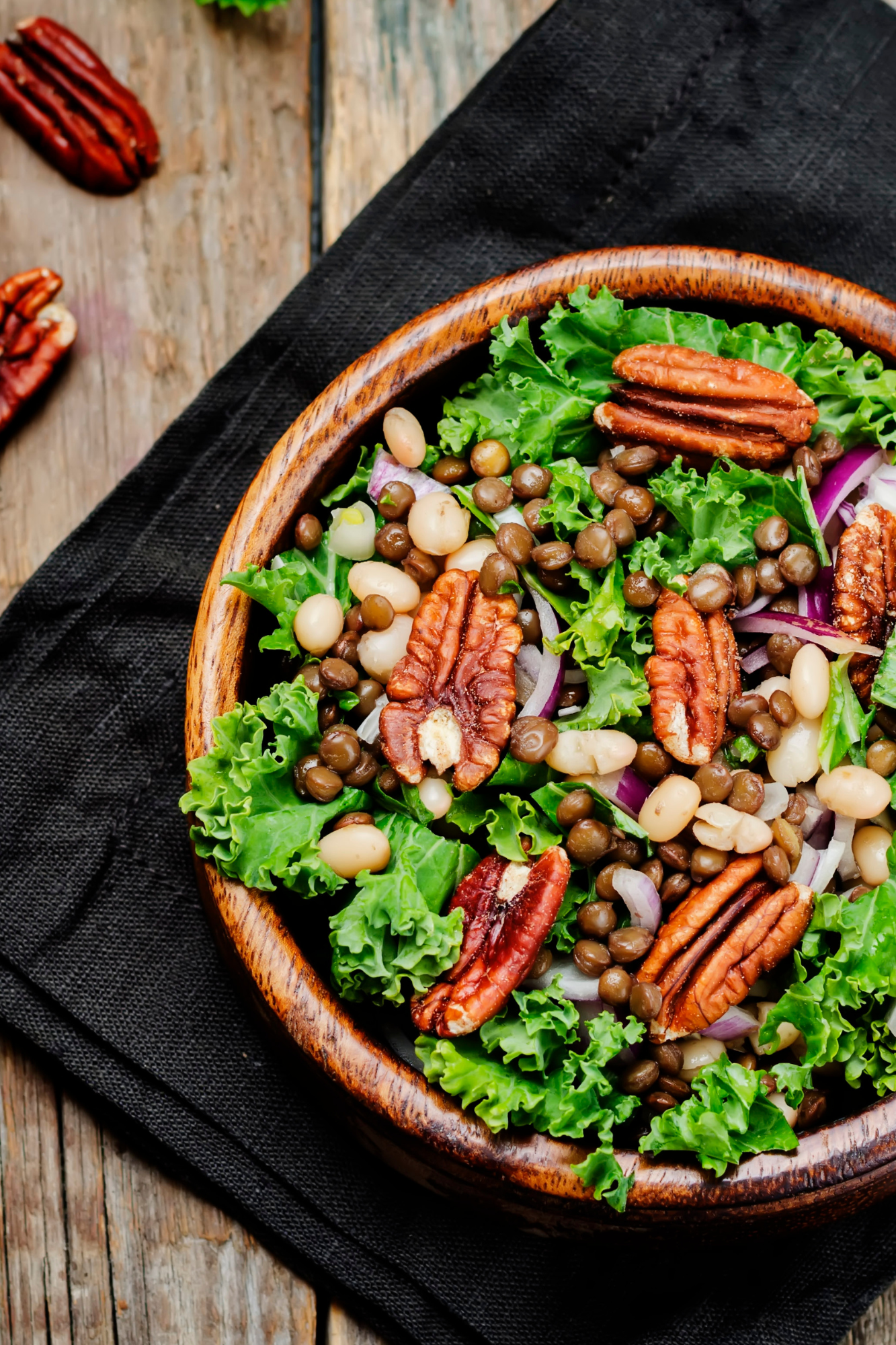 Three Zesty Salad Recipes Featuring Sweet P’s Spiced Orange Candied Pecans