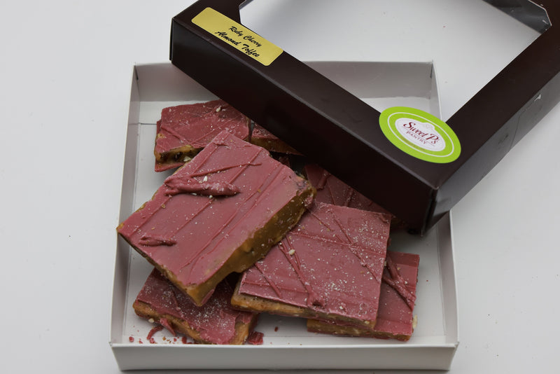 Ruby Cherry Almond Toffee