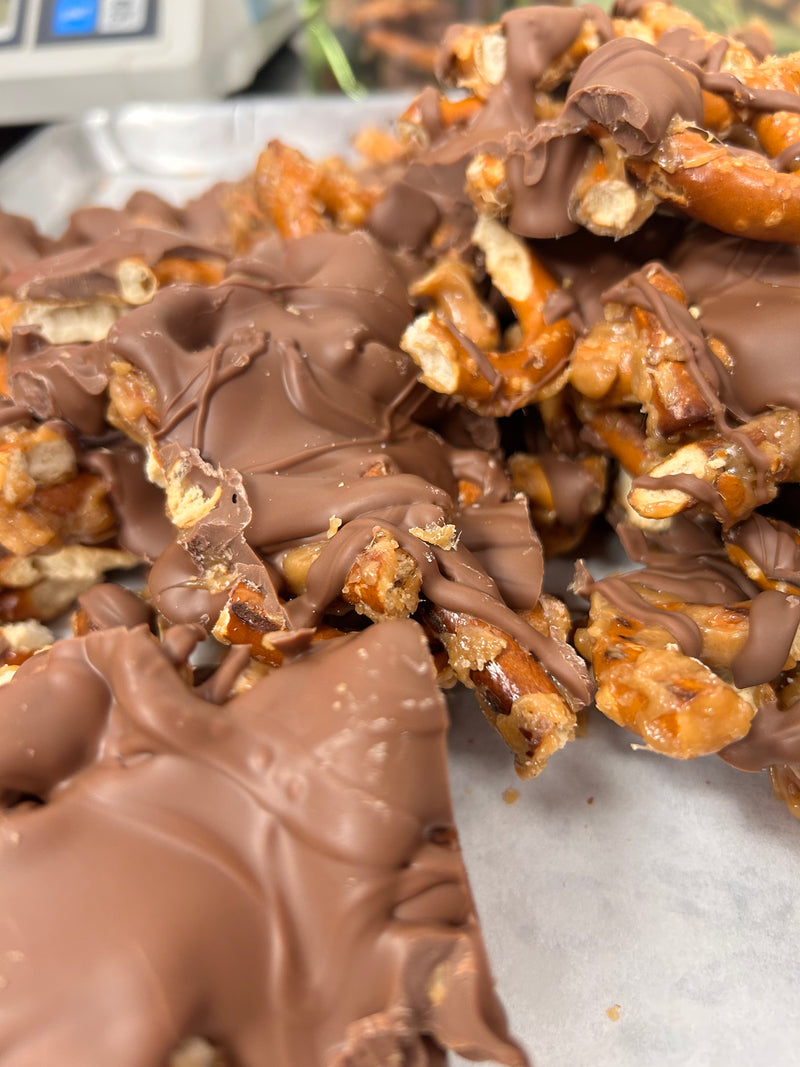 Toffee Pretzel Bark