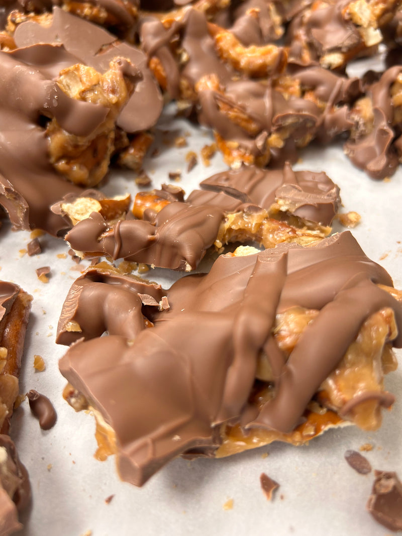 Toffee Pretzel Bark