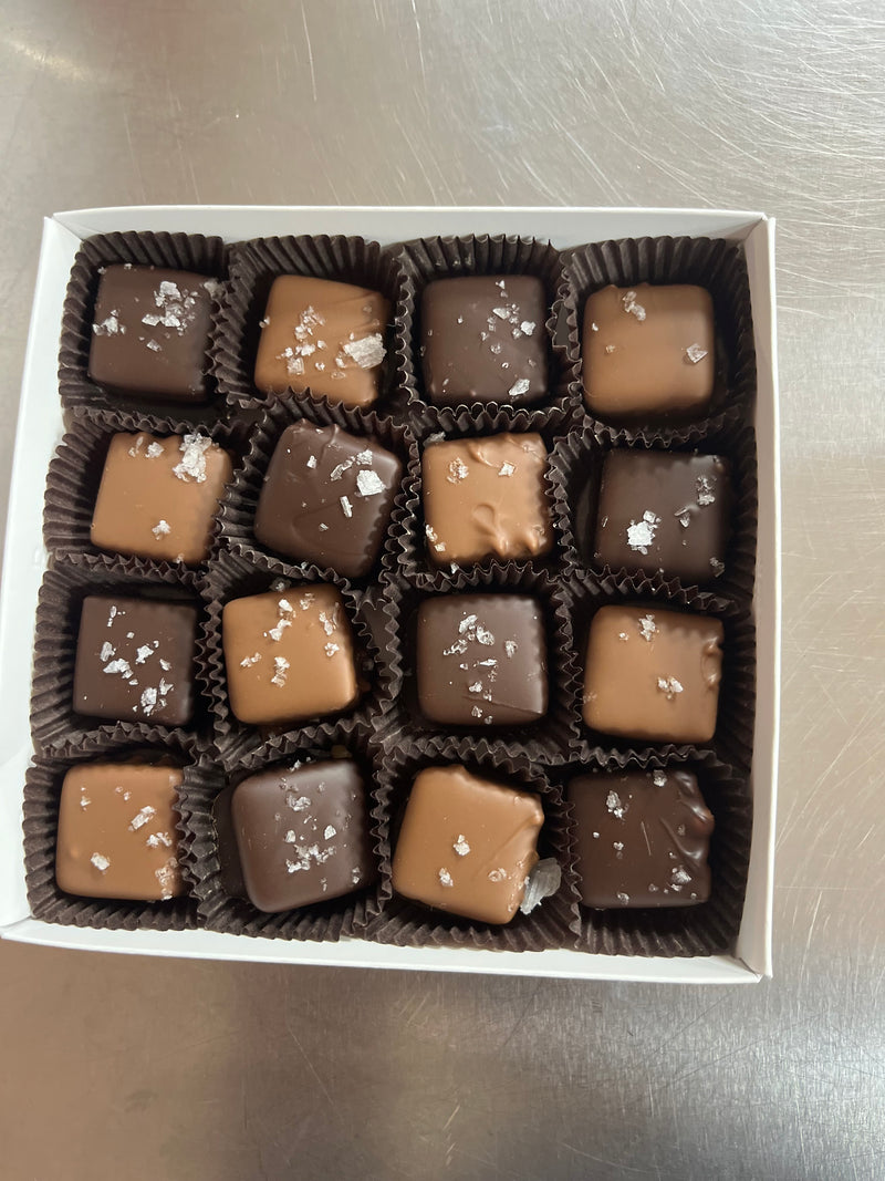Sea Salt Caramel Dark and Milk