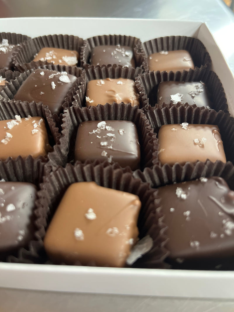 Sea Salt Caramel Milk and Dark