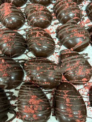 Raspberry Filled Easter Eggs made in Wisconsin