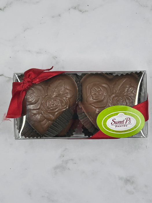 6-Piece Chocolate Heart Box