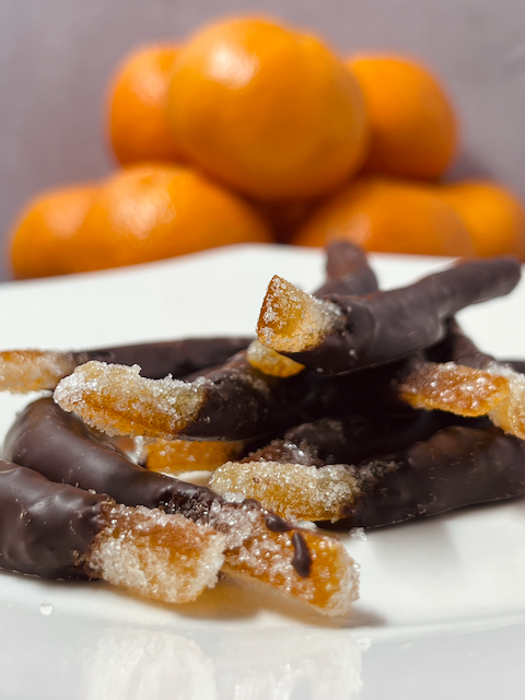Chocolate Covered Candied Citrus Peel