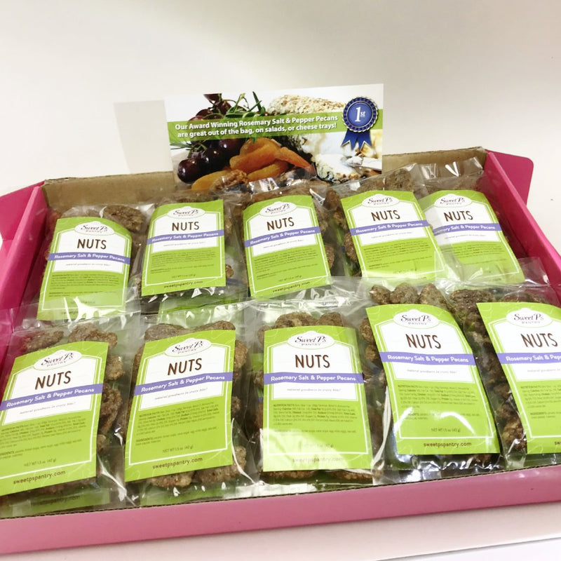 Candied Pecan Snack Sampler: A Bold Assortment of Flavors
